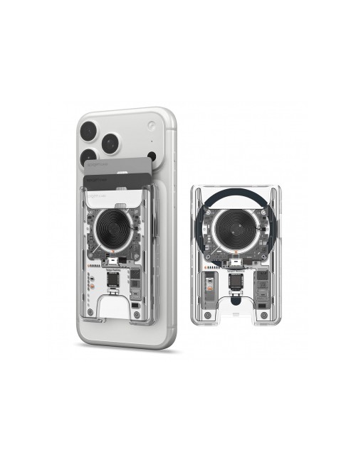 Magnetic Wallet Spigen Ultra Hybrid Zero One, Transparent AFA11403