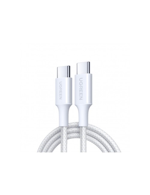 USB-C to USB-C Cable UGREEN L501, 60W, 3A, 1m, White