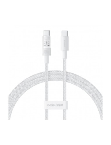 USB-C to USB-C Cable Baseus Gem, 100W, 5A, 1m, White P10373000211-00