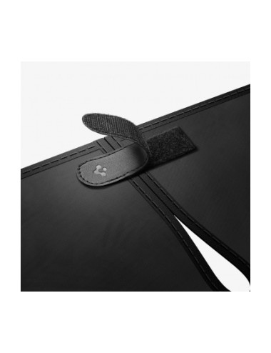 Windshield Sunshade Spigen UO260, 80cm x 140cm, Black ACP11459 | Car Accessories
