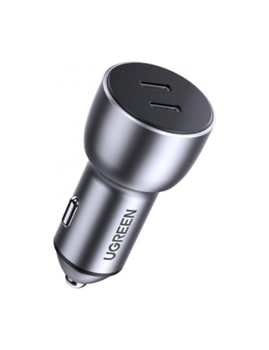 Ugreen CD213 Car Charger 36W, 3A, 2 x USB-C, Grey