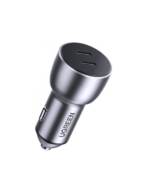 Ugreen CD213 Car Charger 36W, 3A, 2 x USB-C, Grey
