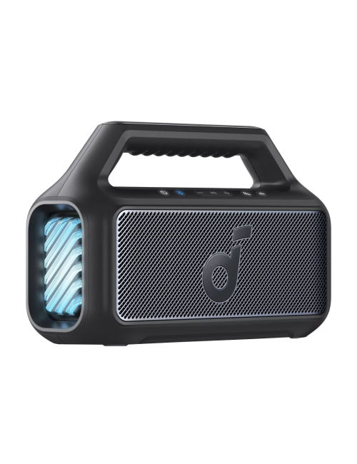 Anker SoundCore Boom 2 New Version Bluetooth Speaker , 80W, TWS, RGB, Waterproof, Black A3138012