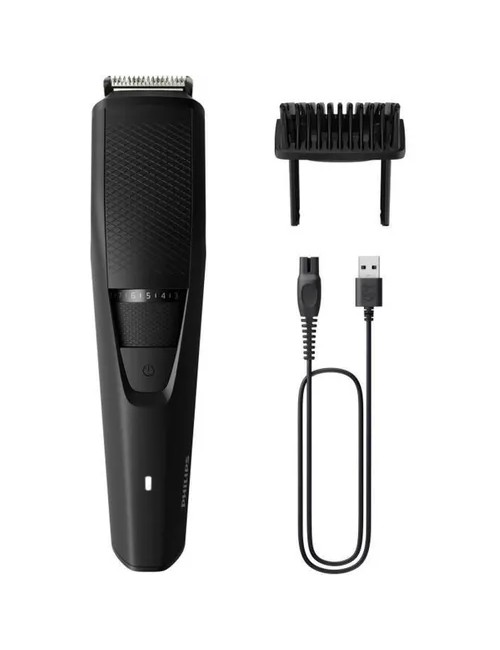 Philips Series 3000 Επαναφορτιζόμενη Κουρευτική Μηχανή Μαύρη BT3234/15