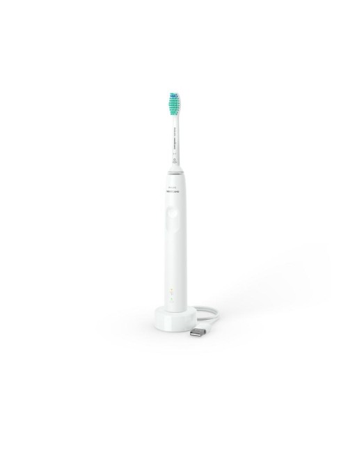 Philips Sonicare 3100 Ηλεκτρική Οδοντόβουρτσα με Χρονομετρητή και Αισθητήρα Πίεσης Λευκή