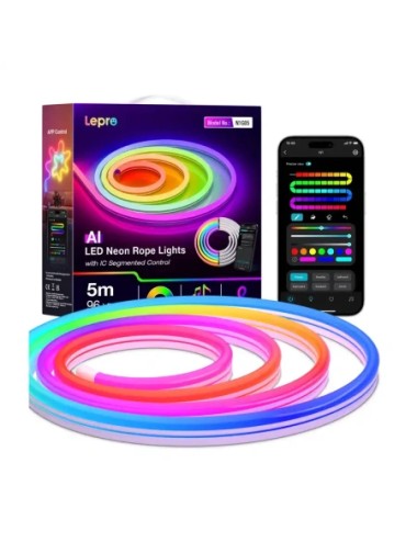 LEPRO N1-5 RGB Έξυπνη λωρίδα LED, 5 m