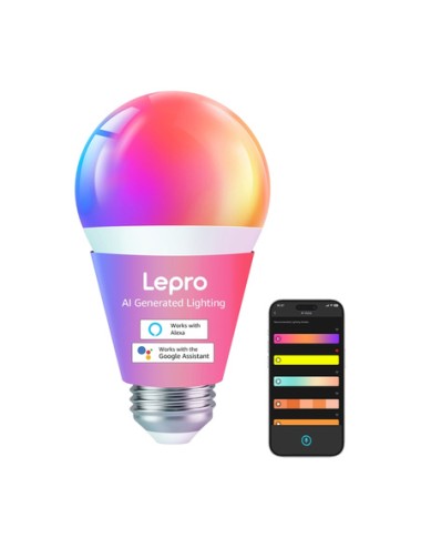 Λάμπα LED LEPRO B1 E27 με Bluetooth και Wi-Fi, 806 lm