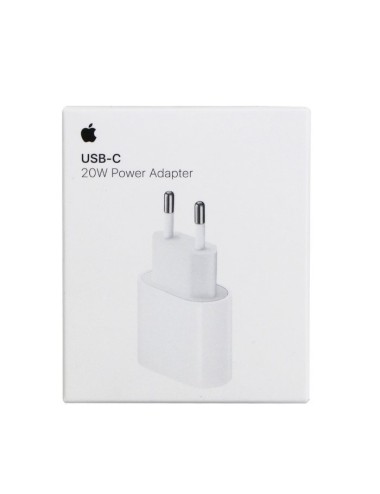Apple Φορτιστής Χωρίς Καλώδιο με Θύρα USB-C 20W Λευκός (Power Adapter MD3J4)